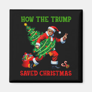 Íman Como O Trump Salvou O Natal Divertido Trump Christ