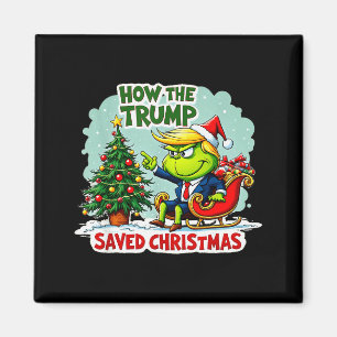 Íman Como O Trump Salvou O Natal Engraçado Trump Natal