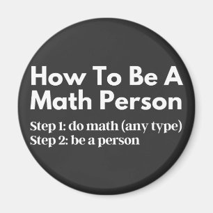 Íman Como Ser Uma Pessoa De Matemática