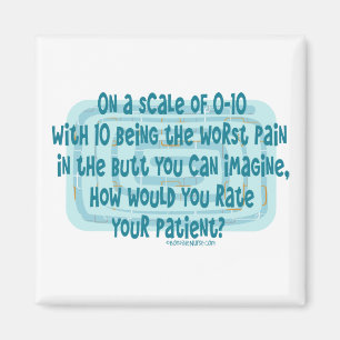 Íman Como taxa das enfermeiras seu paciente