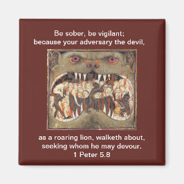 Íman ... Como um Leão Arrastado - Magneta