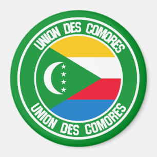 Íman Comores Round Emblem