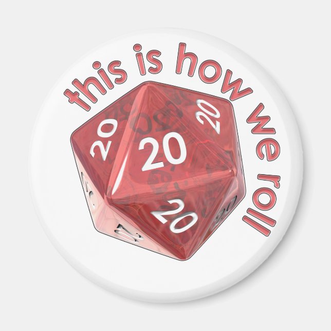 Íman ComoRoll20s (Frente)