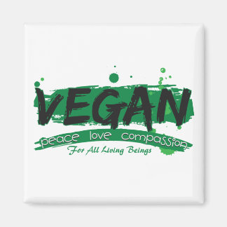 Íman Compaixão pelo Amor pela Paz de Vegan