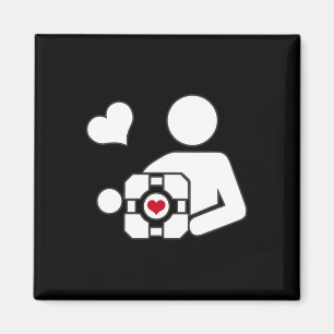 Íman Companheiro Cube Gaming Portal Nerd Engraçado Game