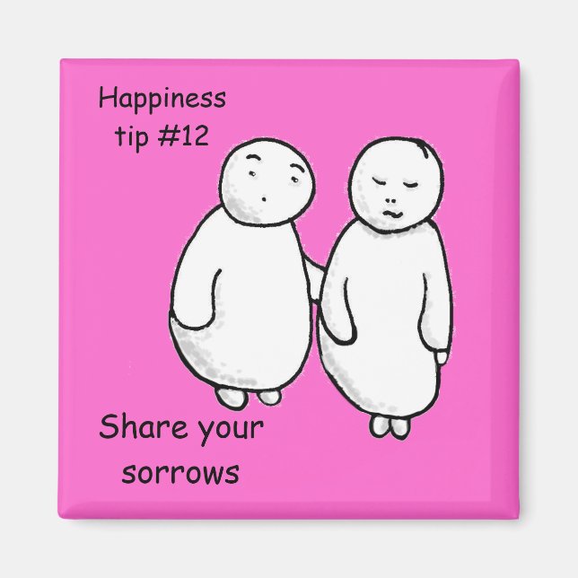 Íman compartilhar suas tristezas (Frente)