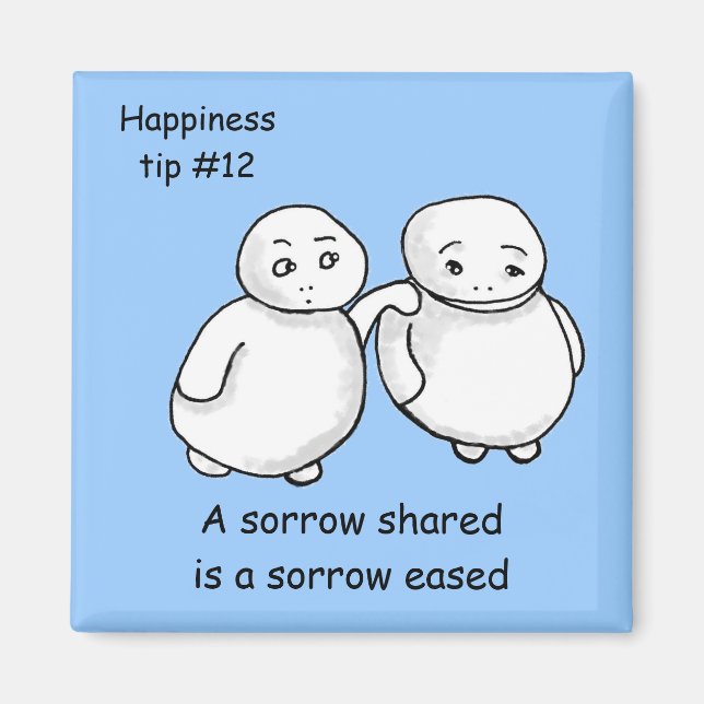 Íman compartilhar suas tristezas (Frente)