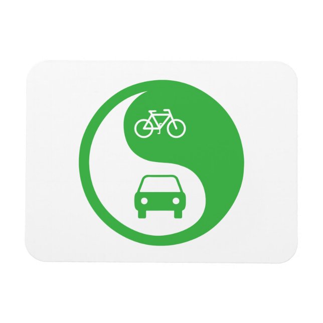 Íman Compartilhe a estrada Yin Yang (Horizontal)