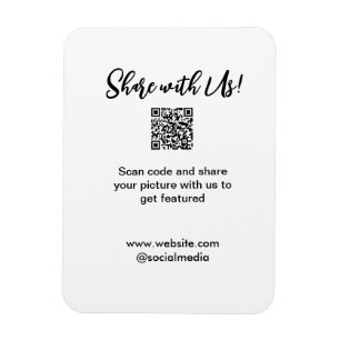Íman Compartilhe a imagem digitalizar código QR adicion