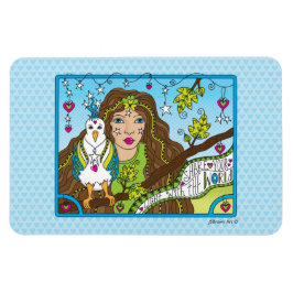 Íman Compartilhe seu ímã flexível/leve 6" x 4"