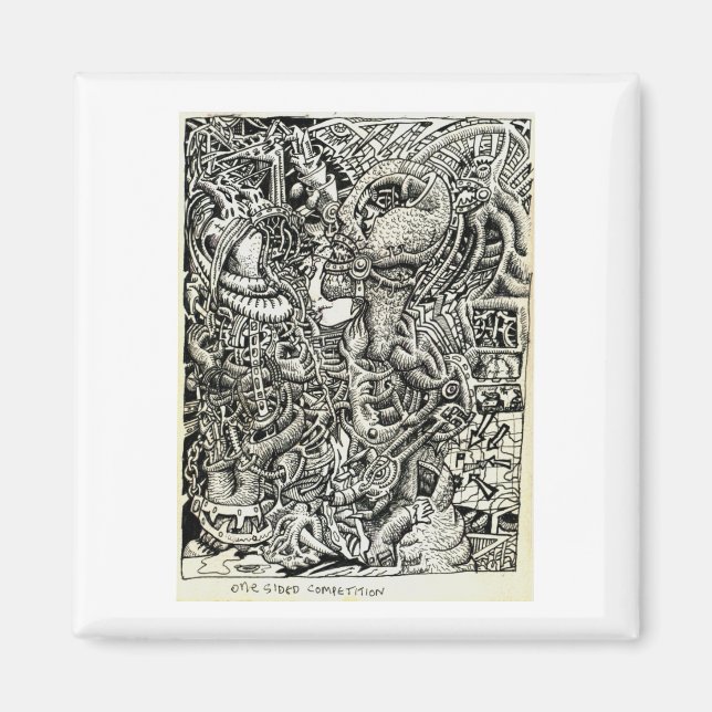 Íman Competição unilateral, de Brian Benson (Frente)