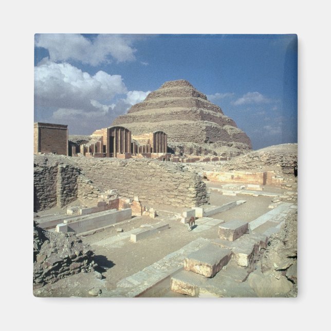 Íman Complexo de Djoser, incluindo a pirâmide de passo (Frente)