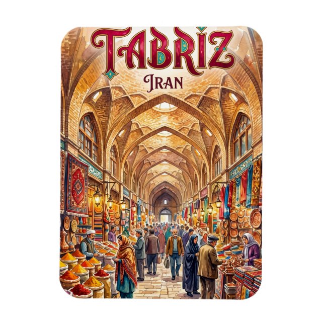 Íman Complexo do Bazar Histórico de Tabriz Irã (Vertical)