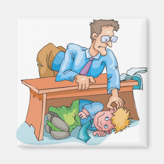 Íman Comportamento de sala de aula ruim (Frente)