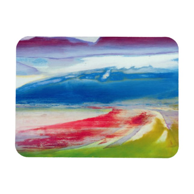 Íman Composição abstrato (Horizontal)