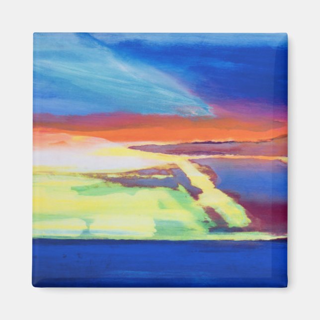 Íman composição abstrato (Frente)