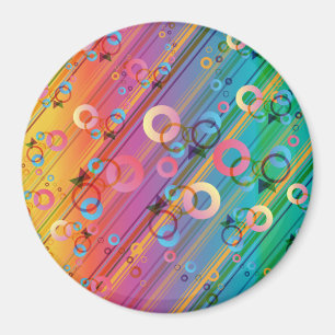 Íman Composição abstrato