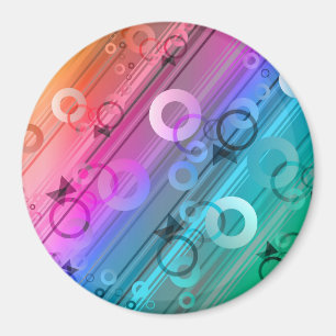 Íman Composição abstrato