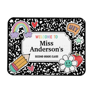 Íman Composição da sala de aula do professor de noteboo