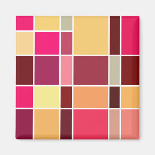 Íman Composição de Abstrato de cor