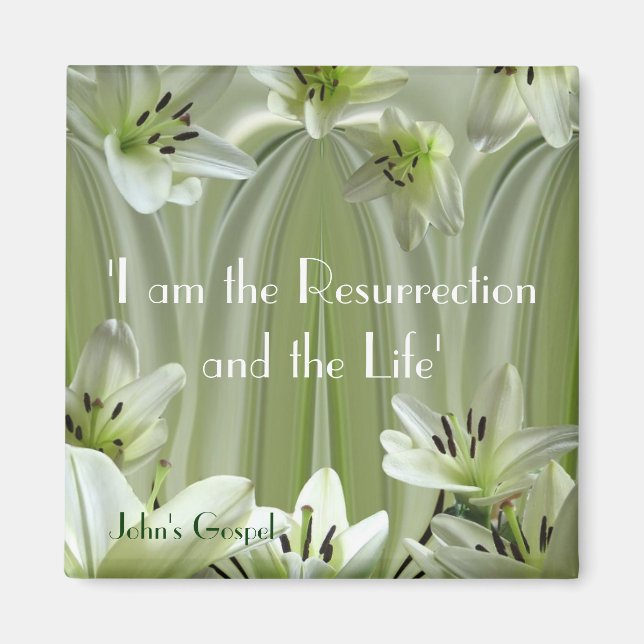 Íman Composição do lírio (Frente)