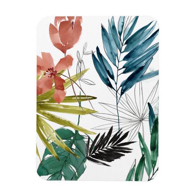 Íman Composição tropical (Vertical)