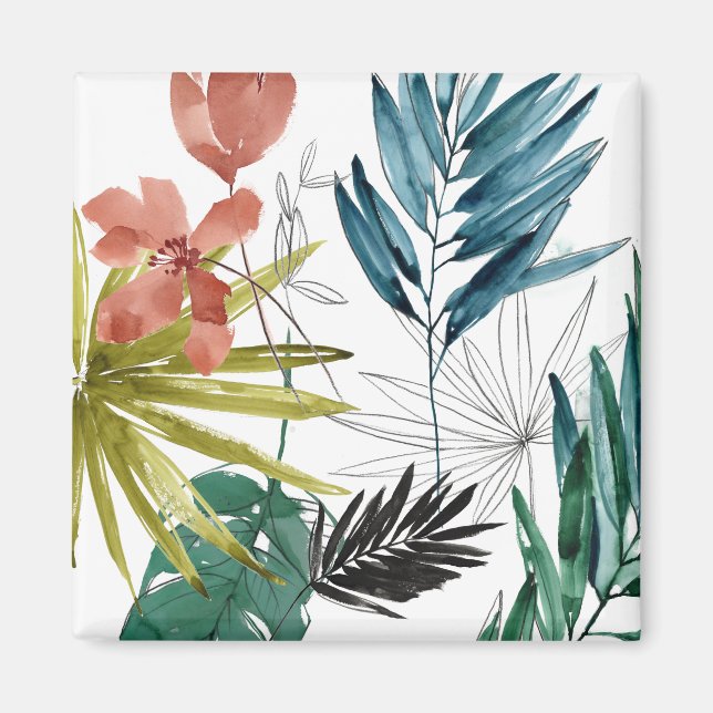 Íman Composição tropical (Frente)