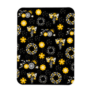 Íman Compre Flor, Grateful, com um ímã de fotos flexíve