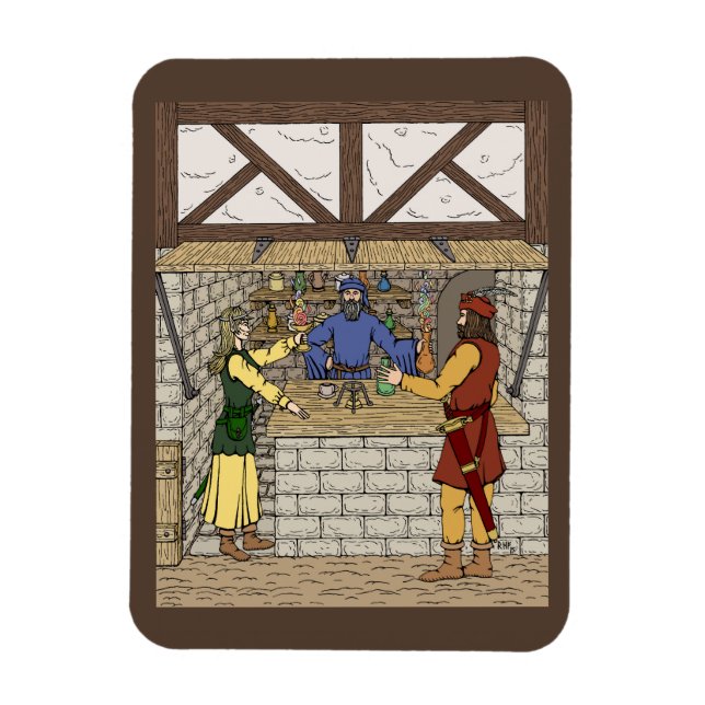 Íman Compro Apothecary Fantasy (Vertical)