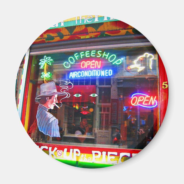 Íman Compro Café Amsterdã (Frente)