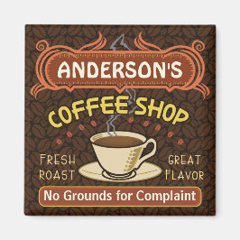 Íman Compro Café com Mug Crie o seu