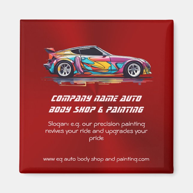 Íman Compro de corpo automático e pintura de precisão (Frente)