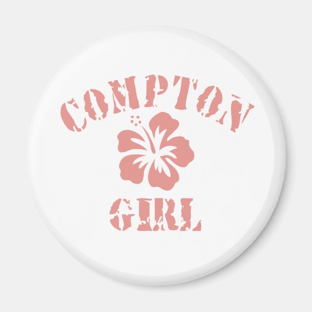 Íman Compton Pink Girl (Frente)