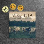 Íman Comunidade da Virgínia | Cheirar Nosso Ar Leiteiro<br><div class="desc">Citação curiosa da vaca leiteira. VA - venha cheirar nosso ar de leite. Peças cômicas para celebrar o belo estado da Virgínia! Visite o estado conhecido por amantes,  mas não tanto por seus heróis.</div>