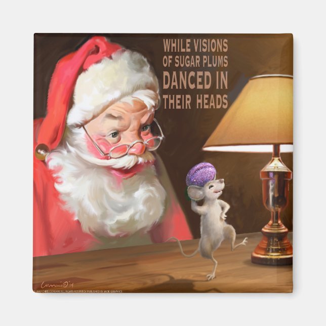 Íman CON32 Papais noeis 2 Ameixas de açúcar.tif (Frente)