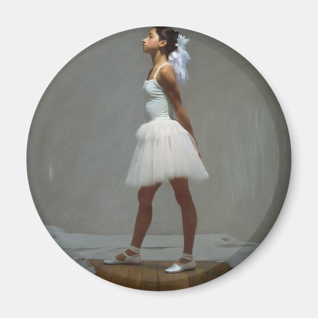 Iman con Bailarina inspirada por Degas (Frente)