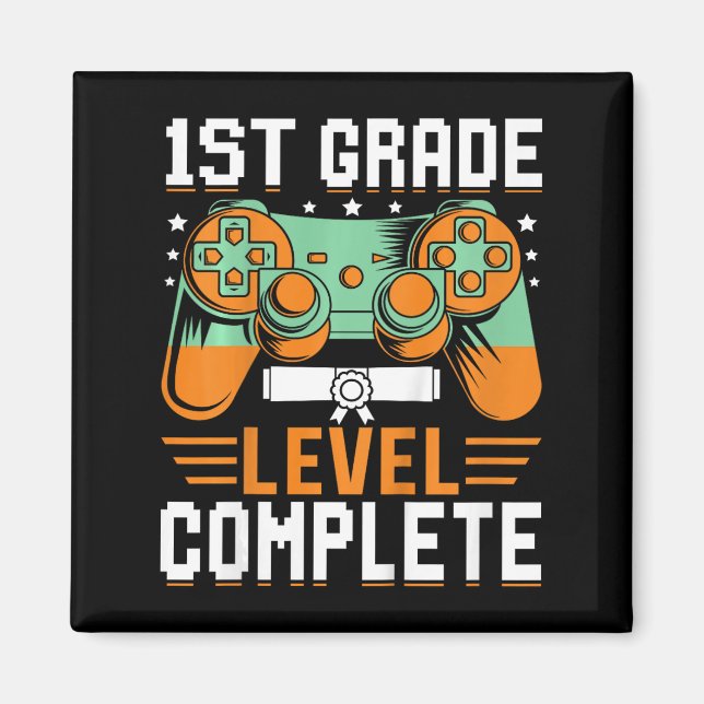 Íman Con de Jogo de Vídeo de Graduação Completa de Níve (Frente)