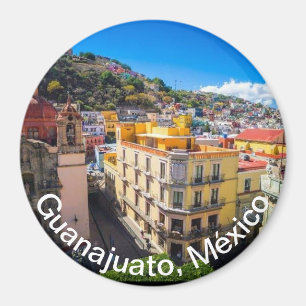 iman con vista panoramica de Guanajuato México