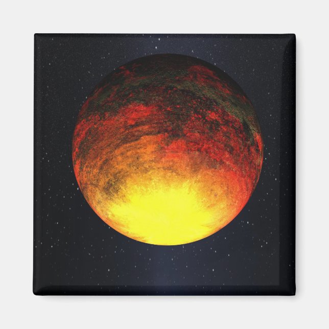 Íman Conceito artístico de Kepler-10b (Frente)