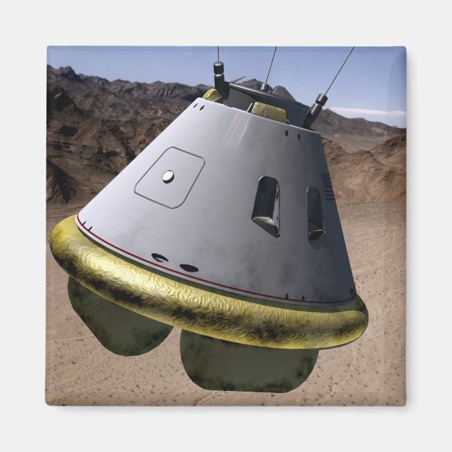 Íman Conceito de veículo de exploração da tripulação (Frente)