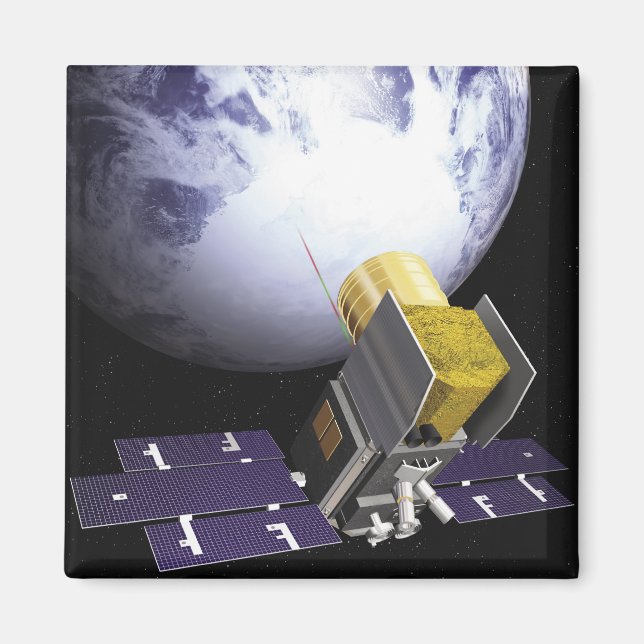 Íman Conceito do artista do gelo, nuvem (Frente)