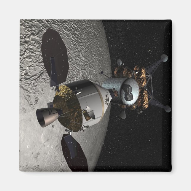 Íman Conceito do veículo de exploração da tripulação de (Frente)