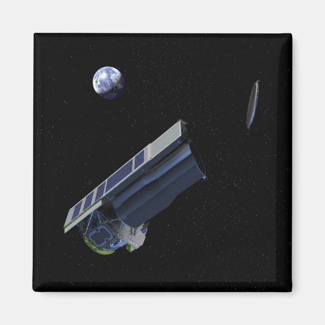 Íman Concepção artística do Spitzer (Frente)