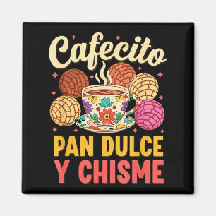 Íman Concha mexicana hispânica café cafecito pão doce