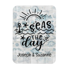 Íman Conchas Marítimas Personalizadas Mares no Cruzeiro