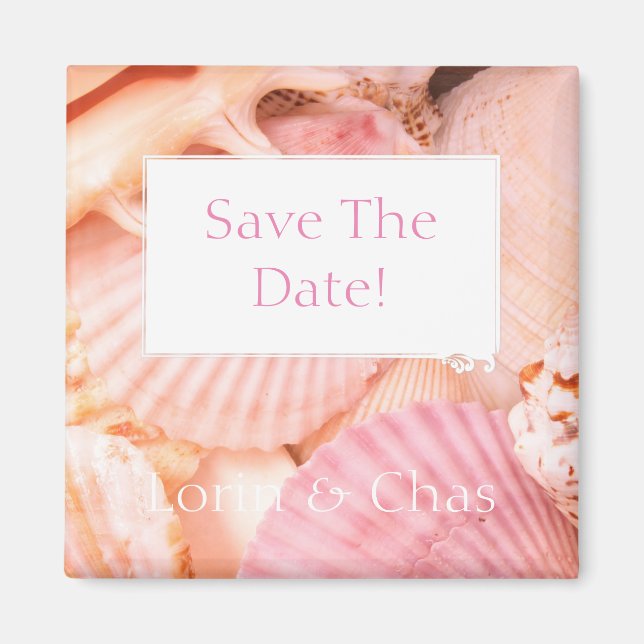 Íman Conchas Rosadas (Frente)