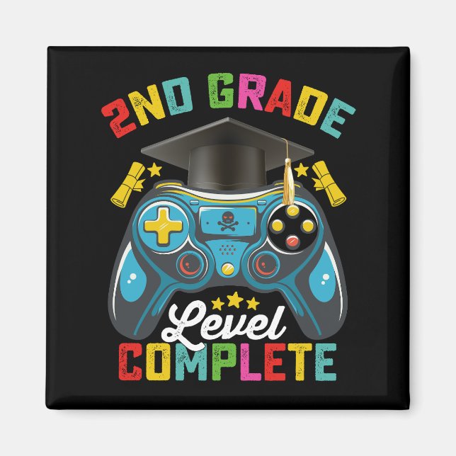 Íman Concluído o Nível da 2ª Série Graduação Jogos Game (Frente)