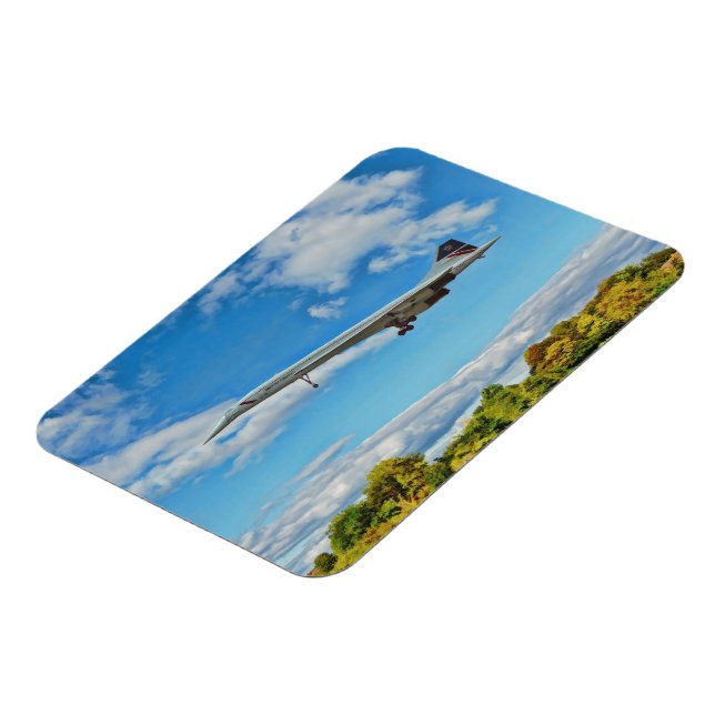 Íman Concorde nas finais - Magneta flexível (Left Side)