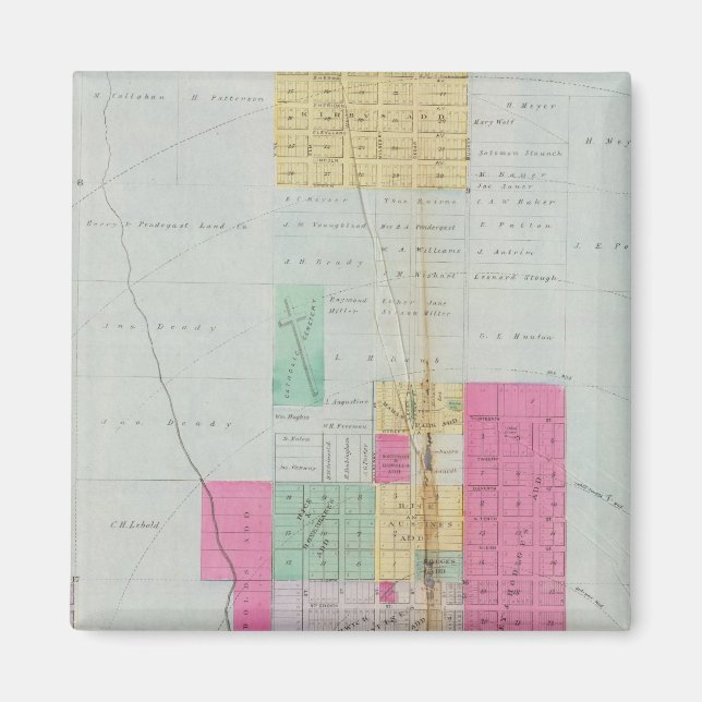 Íman Condado de Dickinson (Frente)