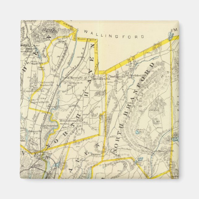 Íman Condado de New Haven (Frente)